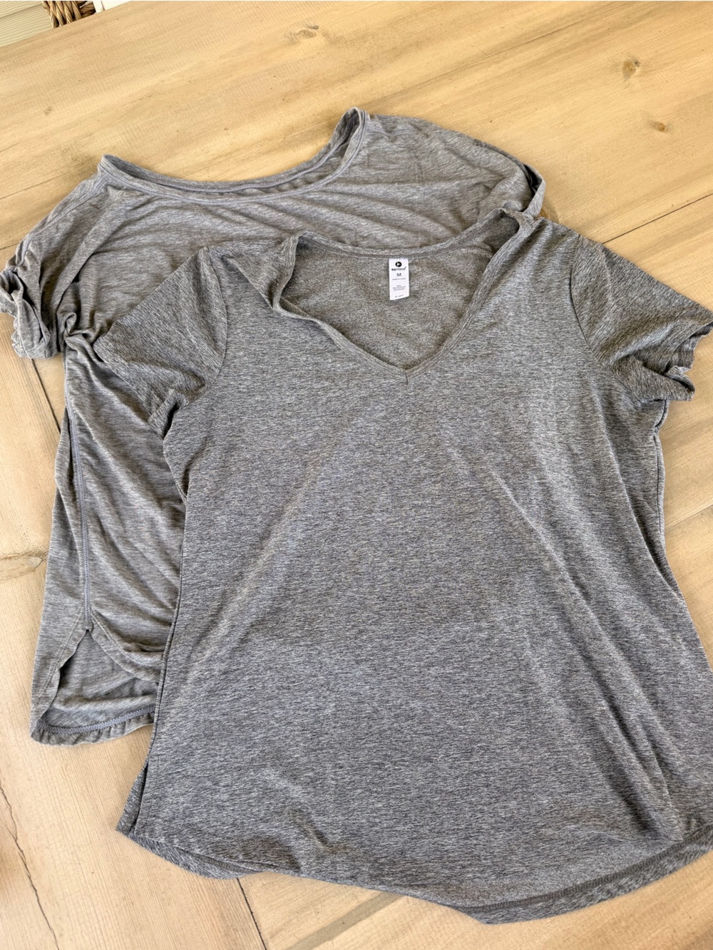 Grey Workout Tops